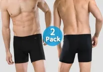 Shorts Schiesser Authentic 2er-Pack - schwarz Shorts Schiesser Authentic 2er-Pack - schwarz