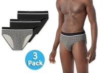 3er Pack Herren SCHIESSER Rio-Slip 95/5 - 2x schwarz 1x braun gemustert 3er Pack Herren SCHIESSER Rio-Slip 95/5 - 2x schwarz 1x braun gemustert