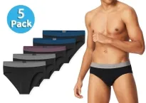 5er Pack Männer Rio-Slips SCHIESSER 95/5 - schwarz 5er Pack Männer Rio-Slips SCHIESSER 95/5 - schwarz