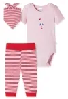 Baby Mädchen Set Body+Hose+Halstuch Schiesser Natural Love Baby Mädchen Set Body+Hose+Halstuch Schiesser Natural Love