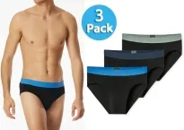 3er Pack Männer Rio-Slip SCHIESSER 95/5 - schwarz 3er Pack Männer Rio-Slip SCHIESSER 95/5 - schwarz