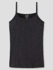 Mädchen Spaghettitop Schiesser Microdots