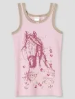 Mädchen Shirt 0/0 Schiesser Curly Horses