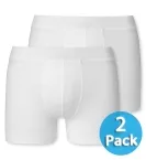 2er Pack Jungen Shorts Schiesser 95/5 - weiß
