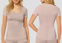Damen Shirt 1/2 braun SCHIESSER Personal Fit