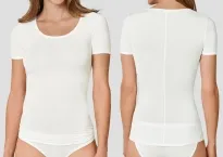 Damen Shirt 1/2 weiß SCHIESSER Personal Fit