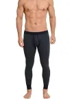 Lange Unterhose Schiesser Original Feinripp Melange dunkelblau