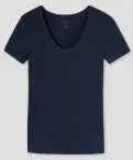 Shirt 1/2 No. 2 Schiesser Naturschönheit - nachtblau