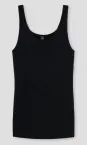 Achselhemd Schiesser Luxury - schwarz