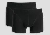 2er Pack Männer Cyclist Shorts Schiesser XPRESS - schwarz