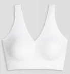 Damen Bustier SCHIESSER Invisible Soft - herausnehmbare Pads - weiß