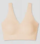 Damen Bustier SCHIESSER Invisible Soft - herausnehmbare Pads - nude