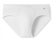SCHIESSER Herren Sport-Slip Long Life Cotton - weiß