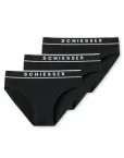 3er Pack Herren Rio-Slip Schiesser 95/5 - schwarz