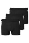 3er Pack Männer Shorts SCHIESSER 95/5 - schwarz gestreift