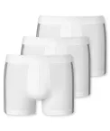 3er Pack Männer Shorts SCHIESSER 95/5 - weiß gestreift
