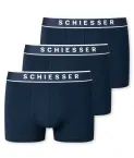 3er Pack Herren Shorts SCHIESSER 95/5 - dunkelblau