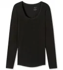 Damen Shirt 1/1 SCHIESSER Personal Fit - schwarz