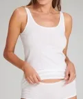 2er Pack Damen Trägertop SCHIESSER 95/5 - weiß