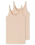 2er Pack Damen Trägertop SCHIESSER 95/5 - sand