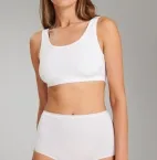 2er Pack Damen Bustier ohne Cups SCHIESSER 95/5 - weiß