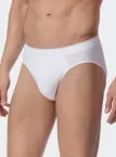 Herren Supermini SCHIESSER Slip 95/5 - weiß