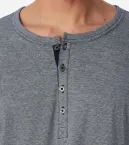 Langer Herren Schlafanzug SCHIESSER Selected Premium Inspiration - blau