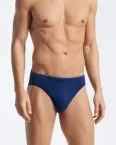 SCHIESSER Herren Supermini 95/5 - royalblau