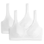 2er Pack SCHIESSER Damen Bustier mit Cups 95/5 - weiß