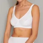 2er Pack SCHIESSER Damen Bustier mit Cups 95/5 - weiß