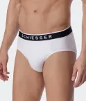 3er Pack Herren Rio-Slips SCHIESSER 95/5 - weiß