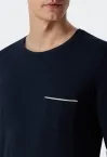 Langer Herren Schlafanzug SCHIESSER Fine Interlock