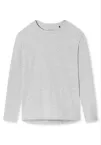 Damen Langarmshirt SCHIESSER Mix & Relax - grau meliert