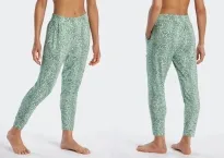 Damen Hose Lang Schiesser Mix & Relax - grau-grün