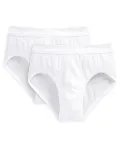 2er-Pack Herren Sportslip SCHIESSER Authentic - weiß