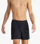 Herren Boxershorts SCHIESSER Cotton Casuals - schwarz kariert