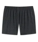 Herren Boxershorts SCHIESSER Cotton Casuals - schwarz kariert
