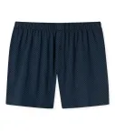 Herren Boxershorts SCHIESSER Cotton Casuals - dunkelblau gepunktet