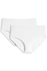 2er Pack Damen Midislip SCHIESSER 95/5 - weiß