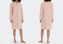 Damen Morgenmantel SCHIESSER Essentials - rosé