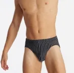 Herren Supermini Slip Organic Cotton SCHIESSER 95/5 - schwarz