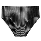 Herren Supermini Slip Organic Cotton SCHIESSER 95/5 - schwarz