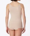 2er Pack Damen Spaghettitop SCHIESSER 95/5 - weiß und beige