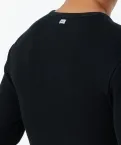 Männer Langarm-Shirt 1/1 SCHIESSER REVIVAL Friedrich - schwarz