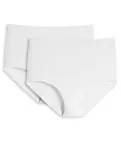 2er Pack Damen Maxislip SCHIESSER 95/5 - weiß
