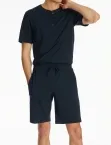 Herren Bermuda-Shorts SCHIESSER Mix & Relax - dunkelblau