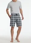 Herren Bermuda-Shorts SCHIESSER Mix & Relax - kariert