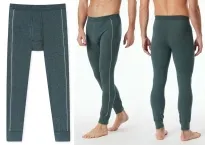 Lange Herrenunterhose SCHIESSER Comfort Fit - blau