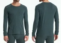 Herren Langarmshirt SCHIESSER Comfort Fit - blau
