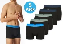 5er Pack Herren Shorts SCHIESSER 95/5 - schwarz